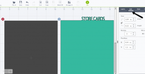 Step 3 in Cricut Design Space
