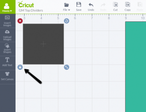Step 2 in Cricut Design Space