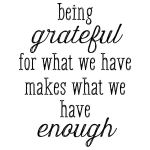 BEING GRATEFUL CHALK TRANSFER