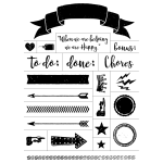 CHORE CHART CHALK TRANSFER