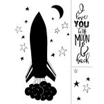 LOVE YOU TO THE MOON & BACK CHALK TRANSFER