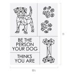GEO DOG CHALK TRANSFER