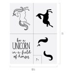 BE A UNICORN CHALK TRANSFER