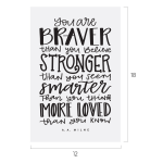 BRAVER STRONGER SMARTER