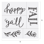 HAPPY FALL YA'LL CHALK TRANSFER