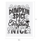 PUMPKIN SPICE CHALK TRANSFER