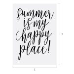 SUMMER IS MY HAPPY PLACE
