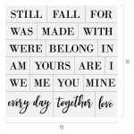 WE BELONG TOGETHER CHALK TRANSFER