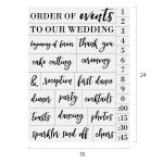 WEDDING EVENT CHALK TRANSFER