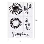 YOU ARE MY SUNSHINE CHALK TRANSFER