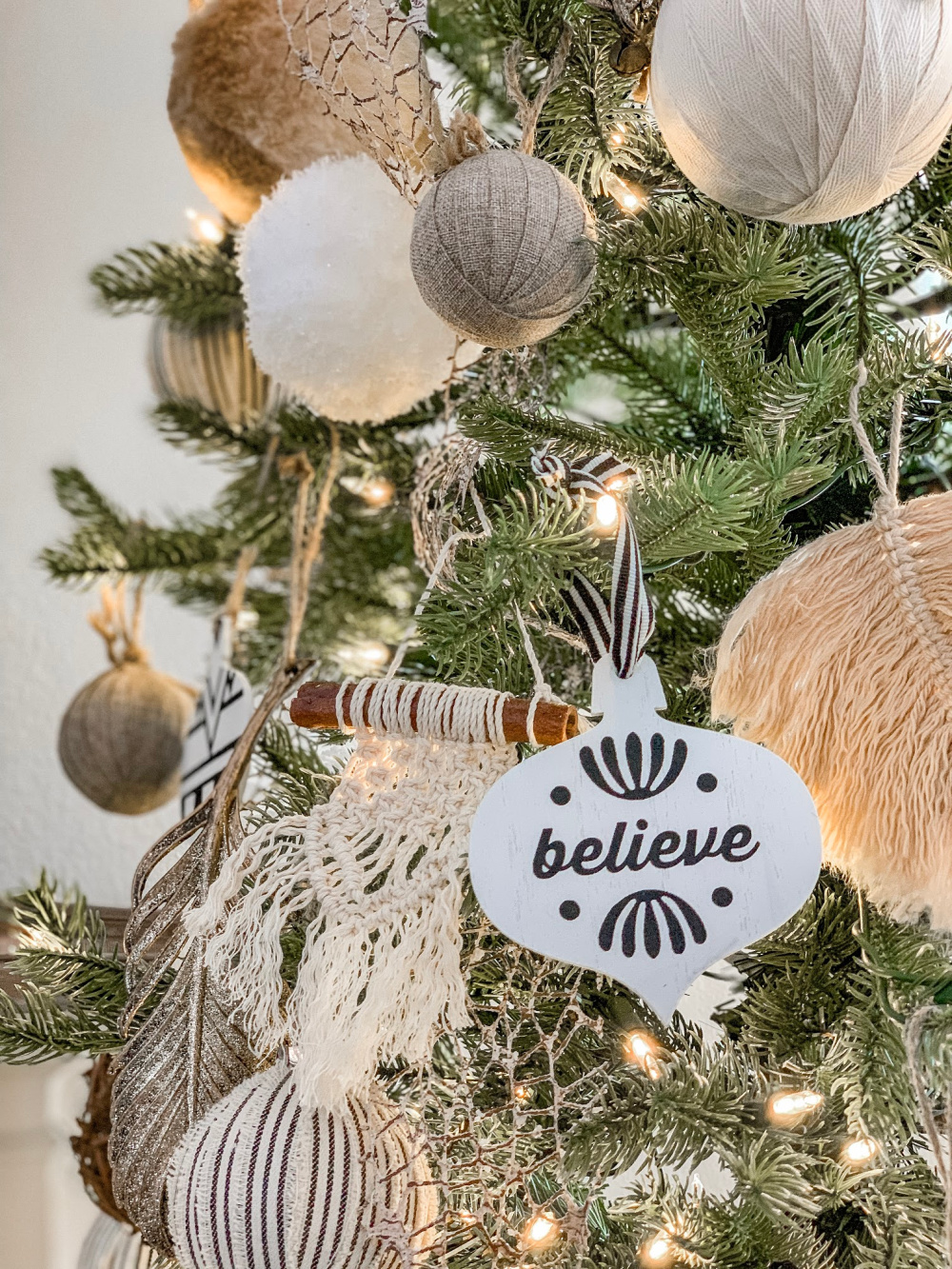 Boho Macrame Ornaments